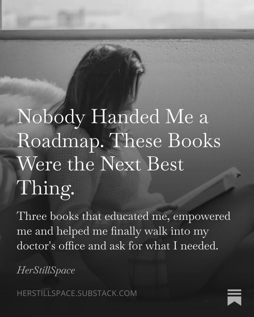 Nobody handed me a roadmap.