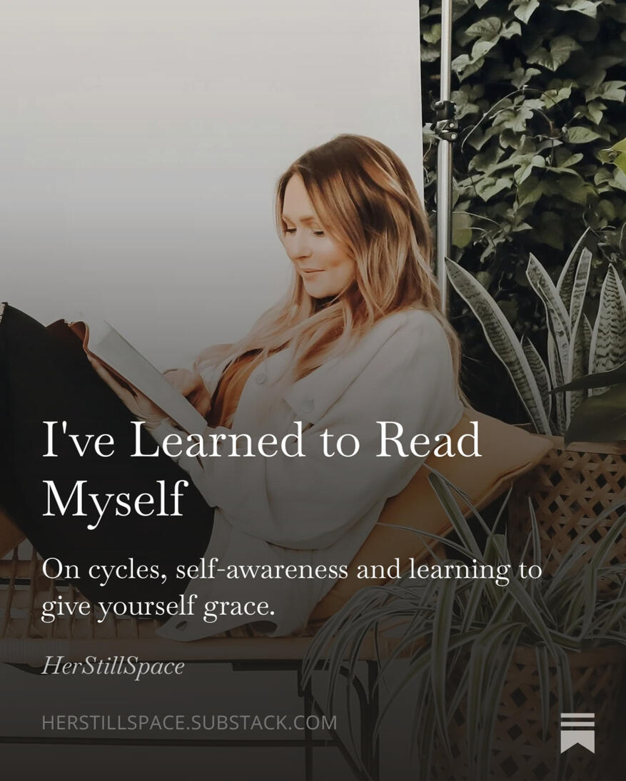 I've learned to read myself